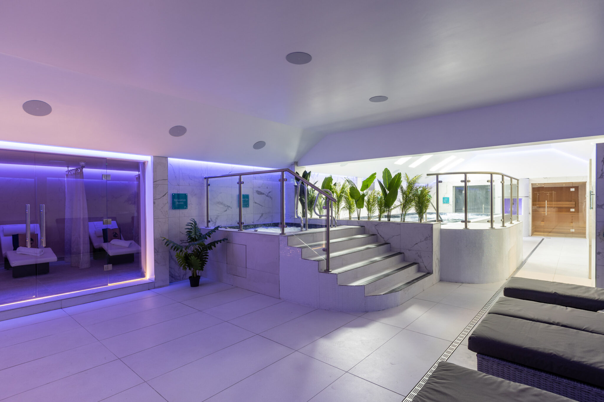 The luxury wellness suite at The Spa Hotel Tunbridge Wells